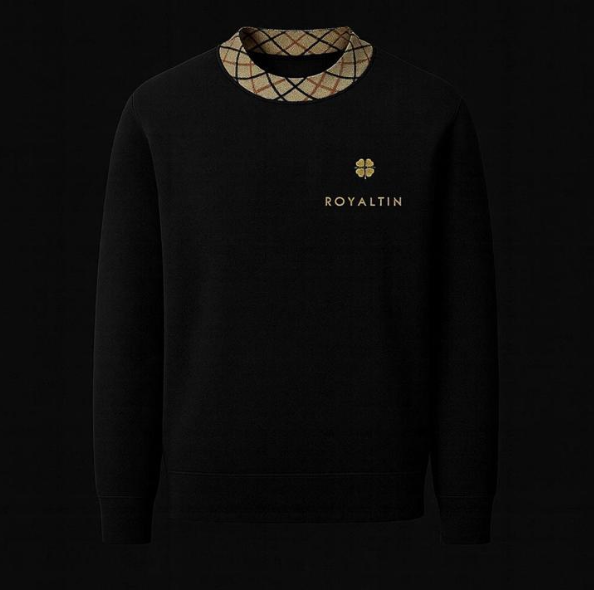 ROYALTIN Noir Édition Crewneck